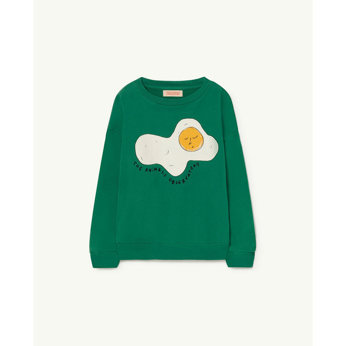 The Animals Observatory Green Egg Bear Sweatshirt
