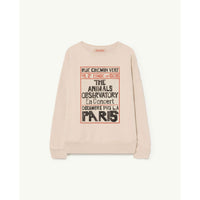 The Animals Observatory Pink Poster Big Bear Sweatshirt