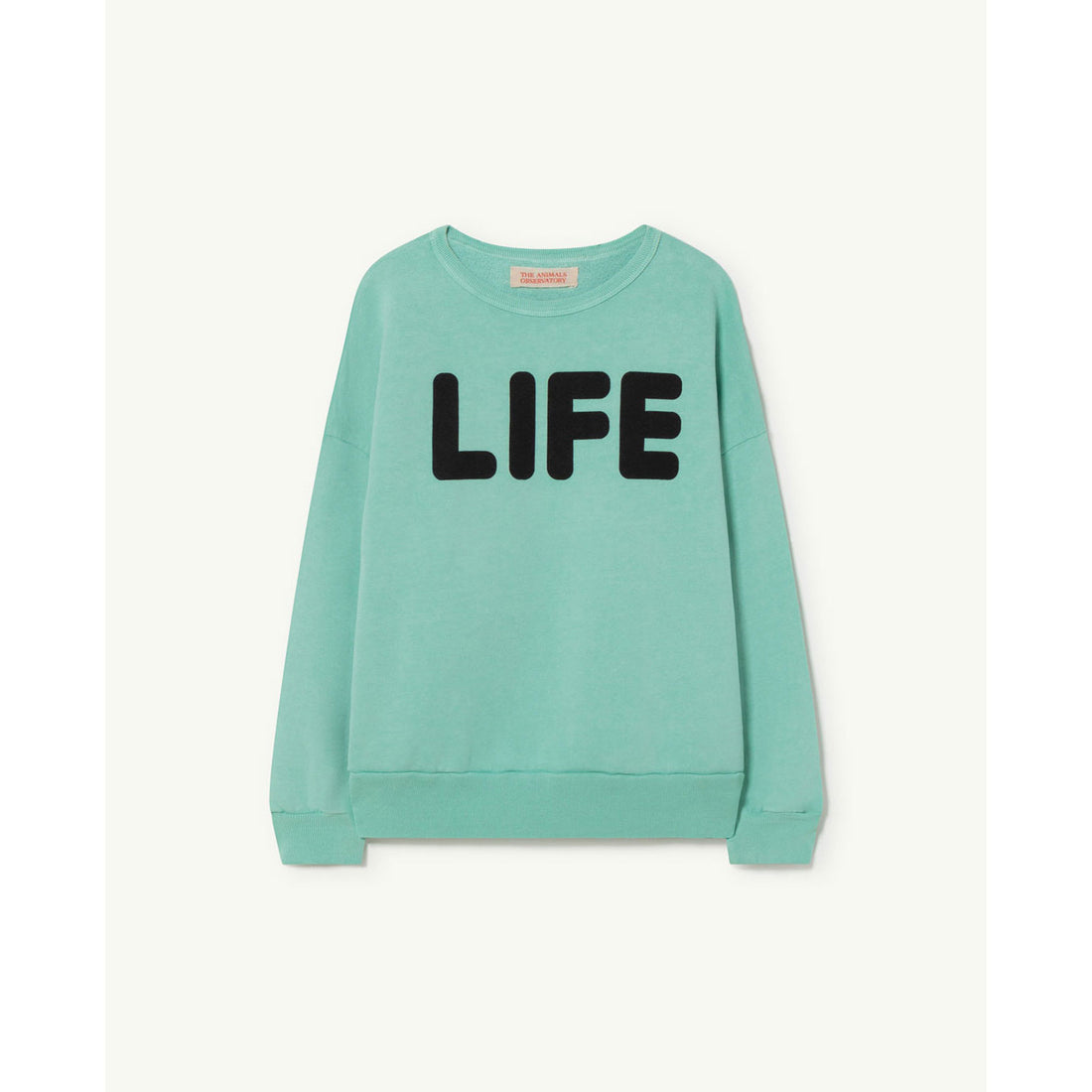 The Animals Observatory Turquoise Life Big Bear Sweatshirt