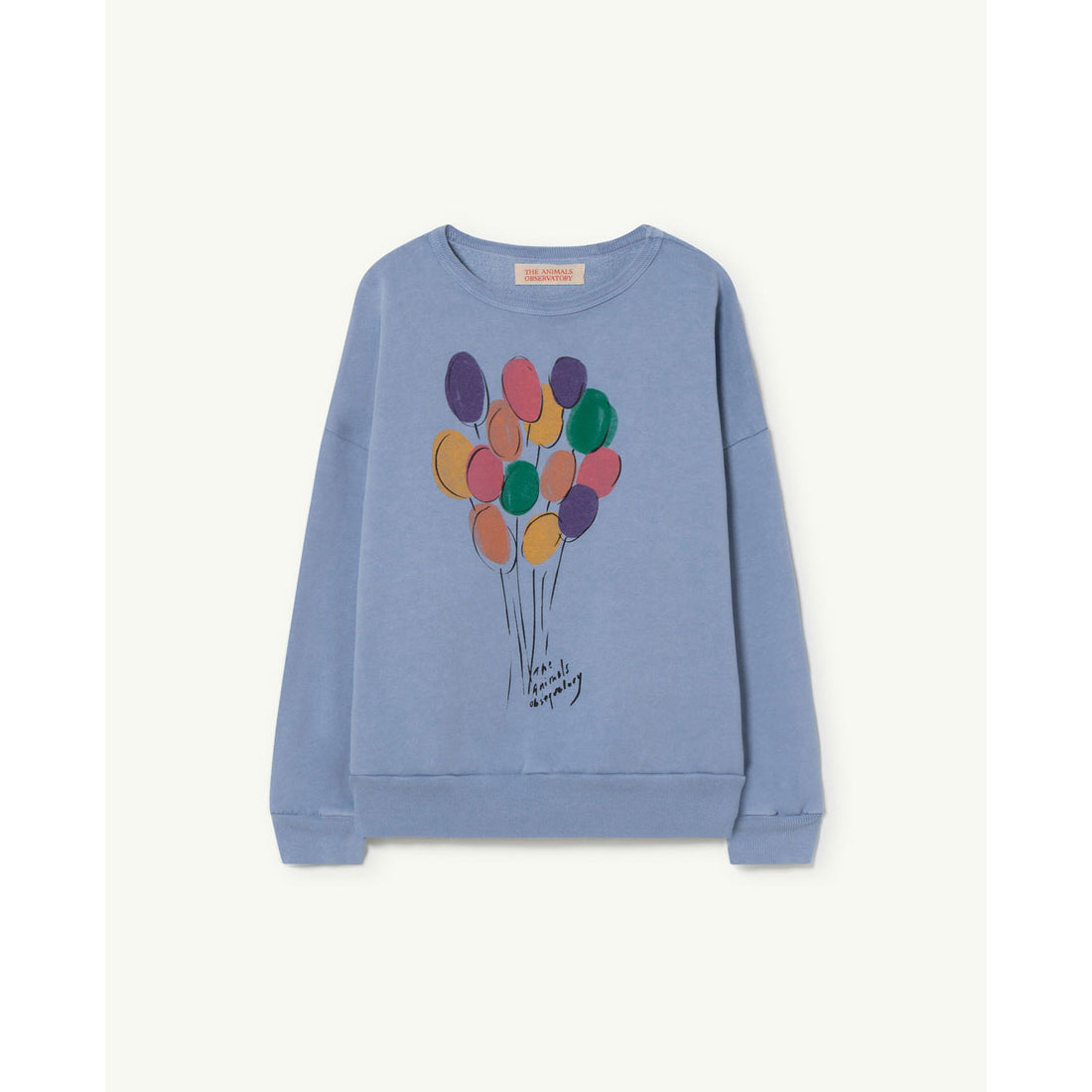 The Animals Observatory Blue Balloon Big Bear Sweatshirt