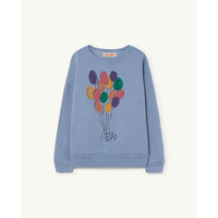 The Animals Observatory Blue Balloon Big Bear Sweatshirt