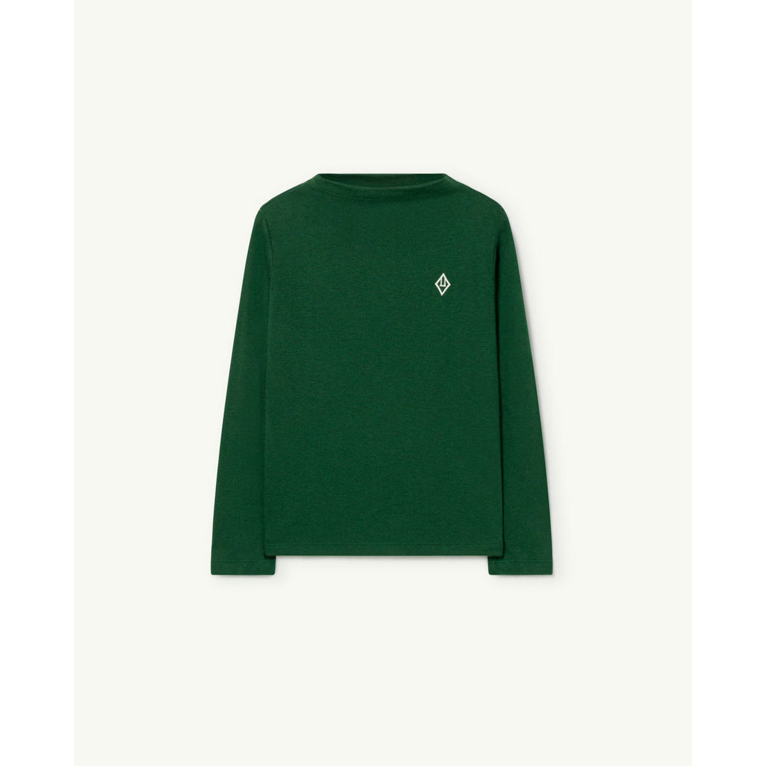 The Animals Observatory Green Logo Deer T-Shirt