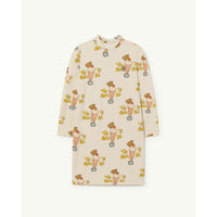 The Animals Observatory White Ice Cream Jersey Bug Dress