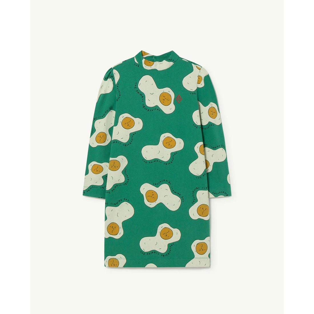 The Animals Observatory Green Egg Jersey Bug Dress