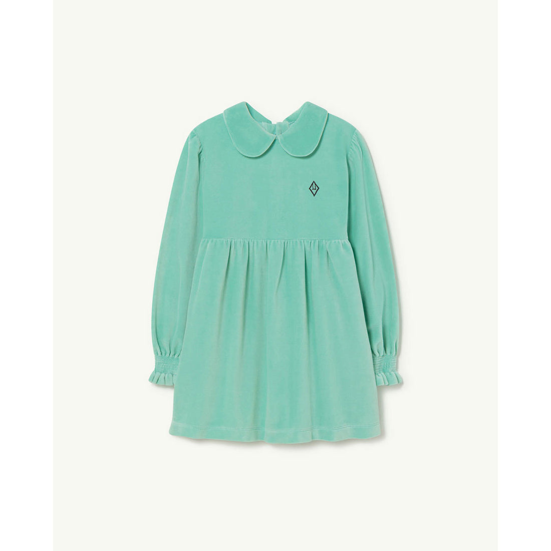 The Animals Observatory Turquoise Logo Mouse Dress