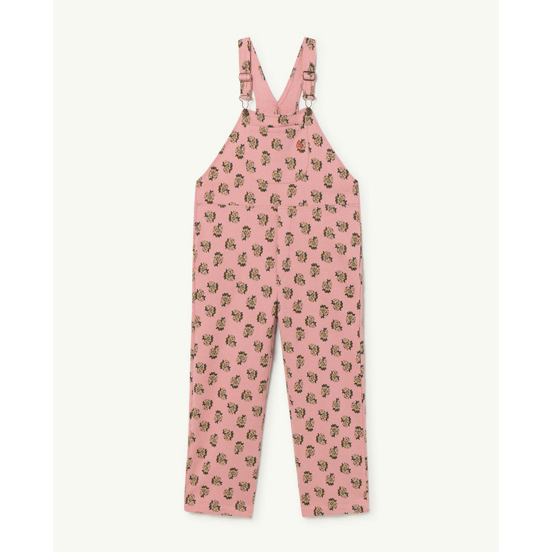 The Animals Observatory Pink Flower Jersey Mule Jumpsuit