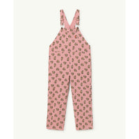 The Animals Observatory Pink Flower Jersey Mule Jumpsuit