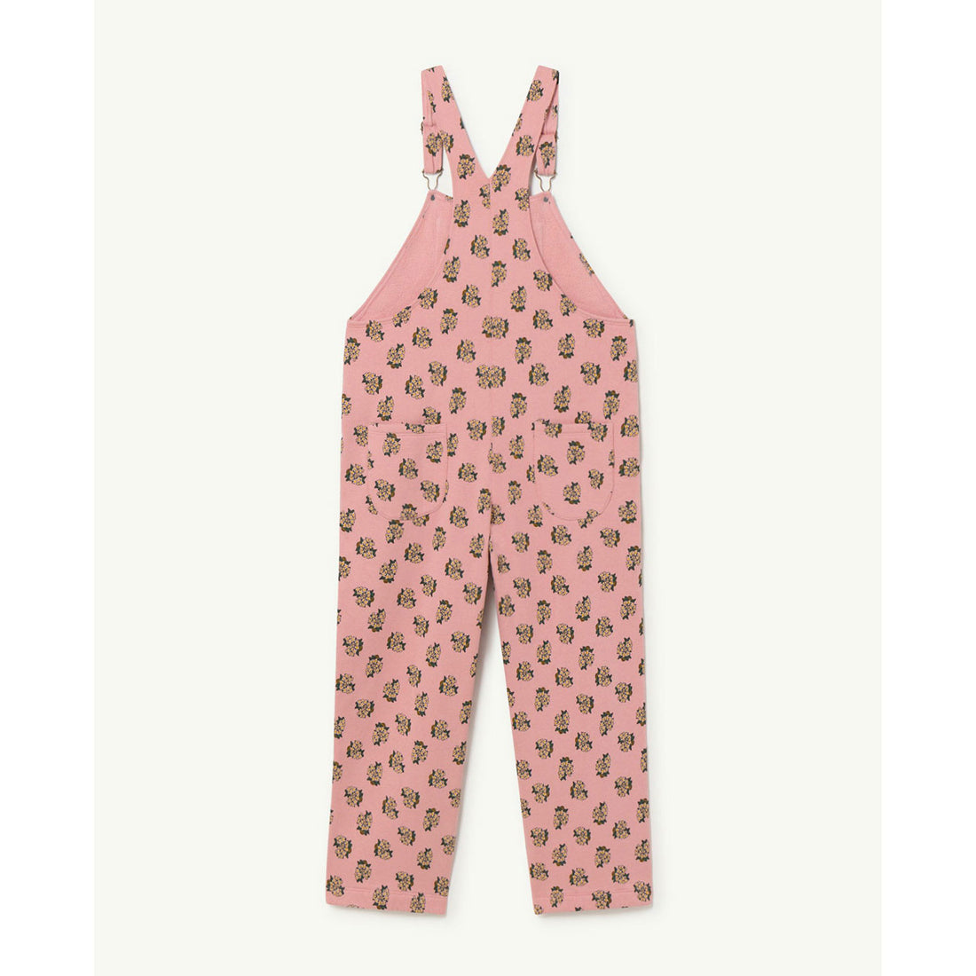 The Animals Observatory Pink Flower Jersey Mule Jumpsuit