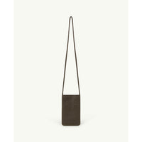 The Animals Observatory Green Logo Leather Bag