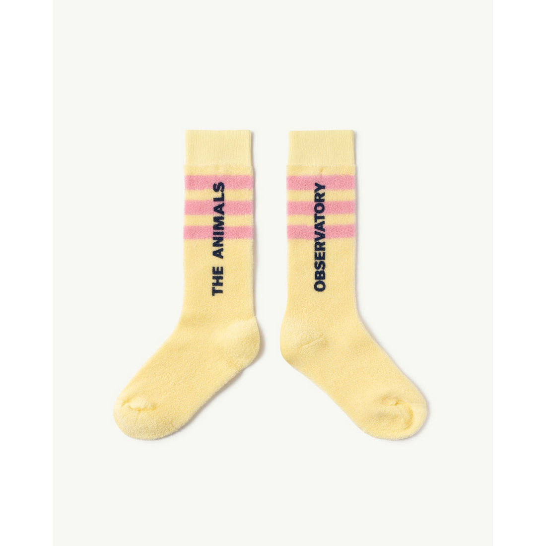 The Animals Observatory Soft Yellow Skunk Socks