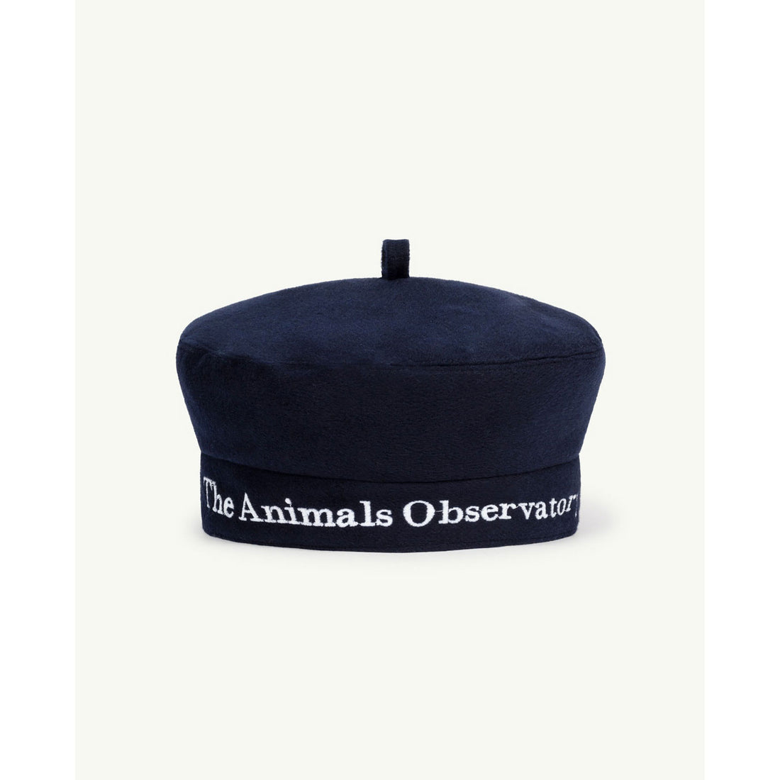 The Animals Observatory Navy Felt Beret Hat