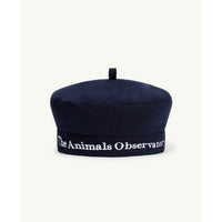 The Animals Observatory Navy Felt Beret Hat
