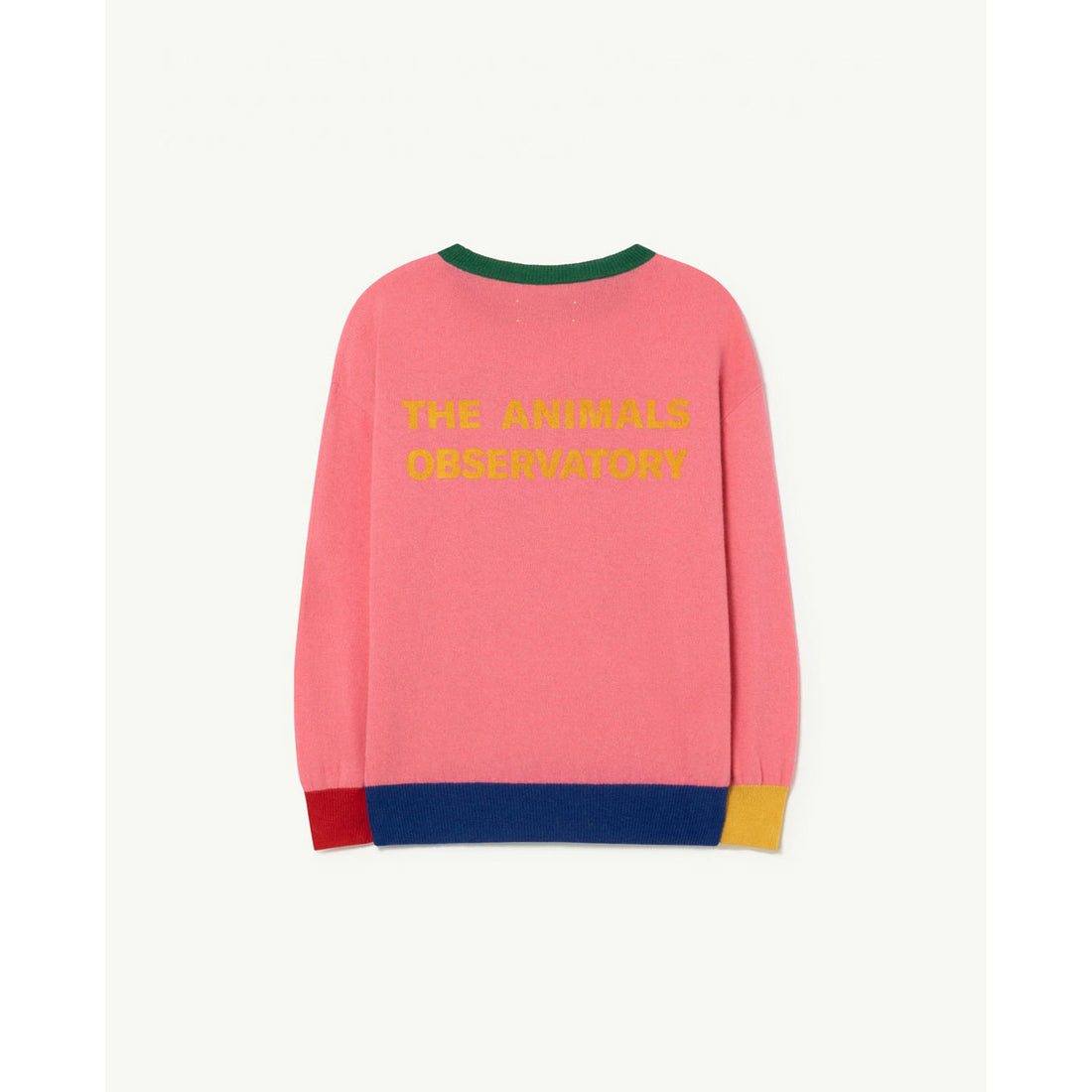 The Animals Observatory Pink Bear Bull Kids Sweater