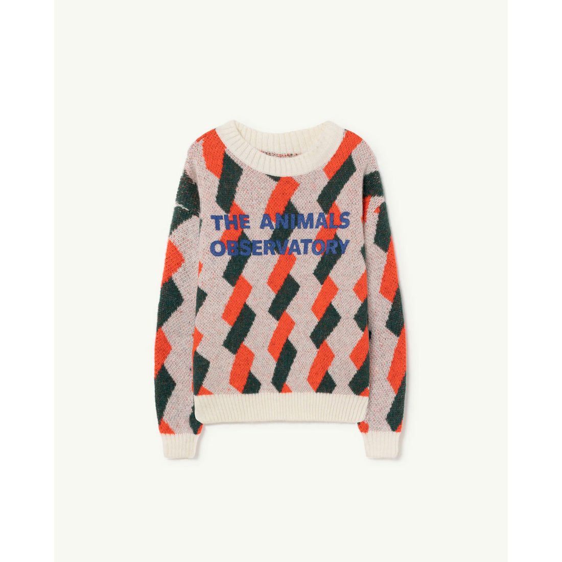The Animals Observatory White Tao Arty Bull Sweater