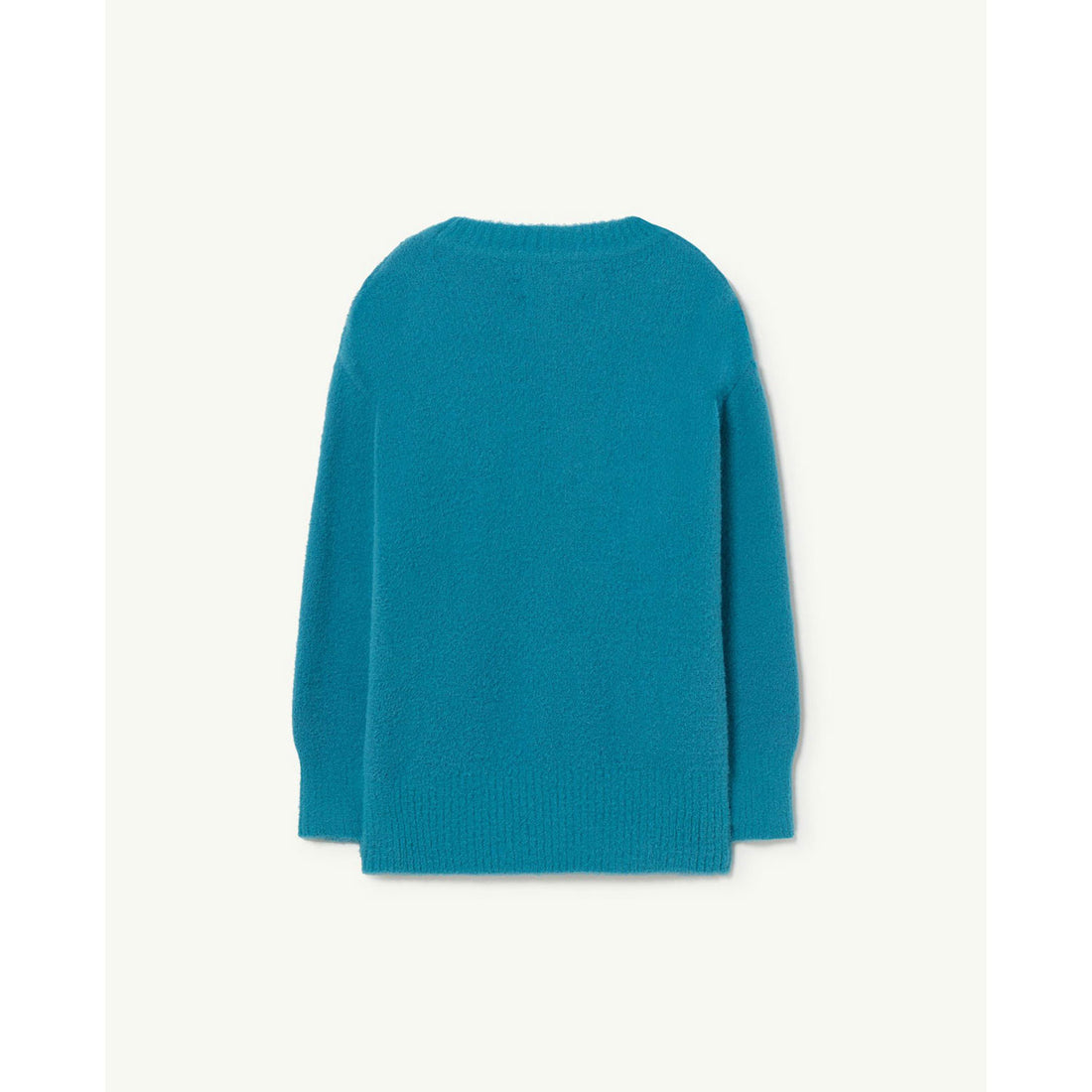 The Animals Observatory Blue Graphic Bull Sweater