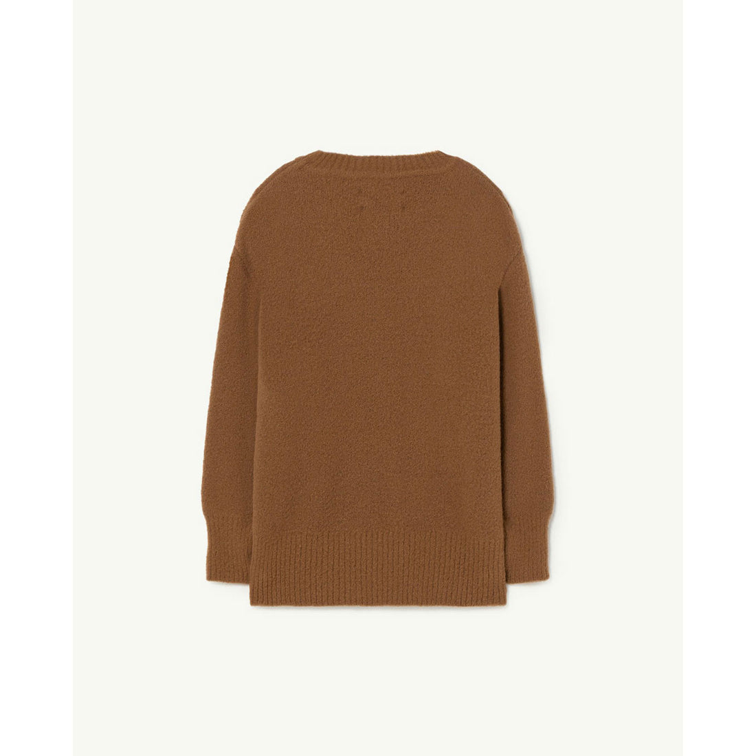 The Animals Observatory Brown Graphic Bull Sweater