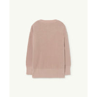 The Animals Observatory Beige Graphic Bull Sweater