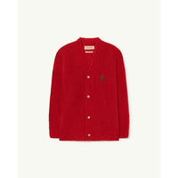 The Animals Observatory Logo Plain Raccoon Cardigan