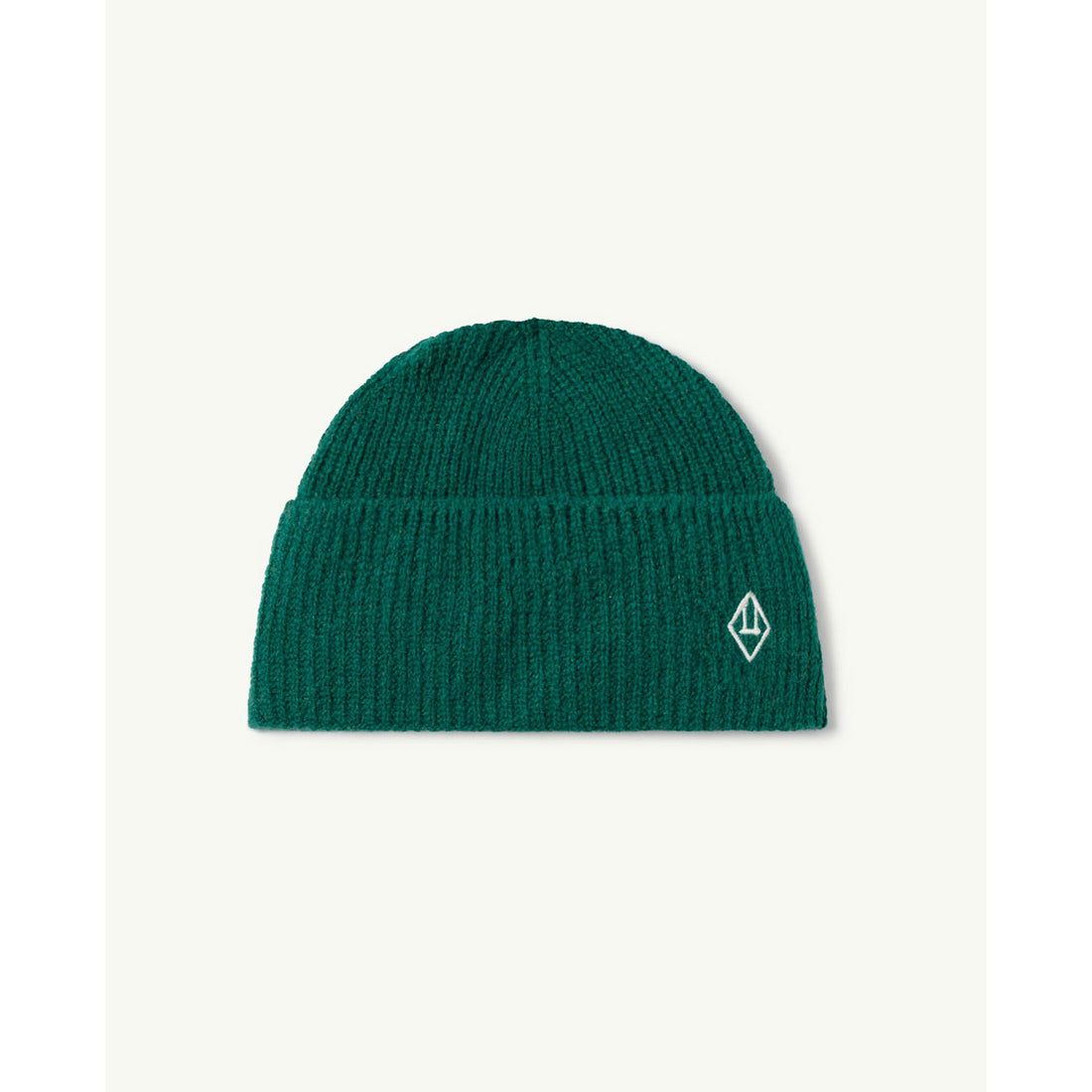 The Animals Observatory Green Logo Plain Pony Hat