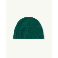 The Animals Observatory Green Logo Plain Pony Hat