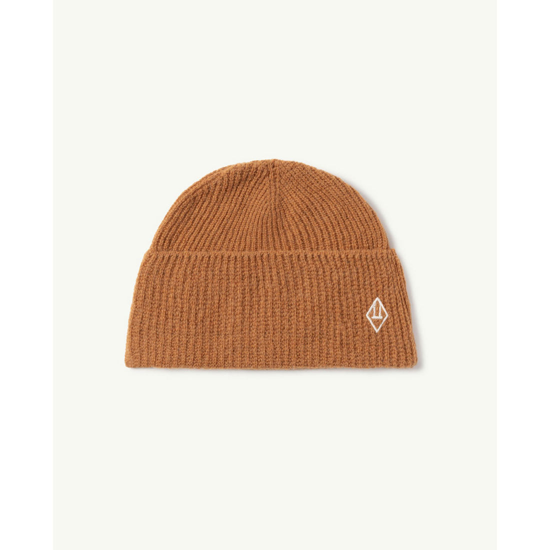 The Animals Observatory Brown Logo Plain Pony Hat