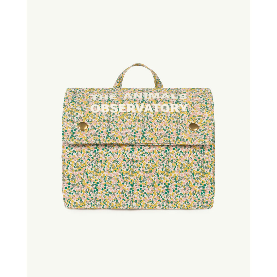 The Animals Observatory Pink Flower Mini Backpack