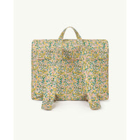 The Animals Observatory Pink Flower Mini Backpack