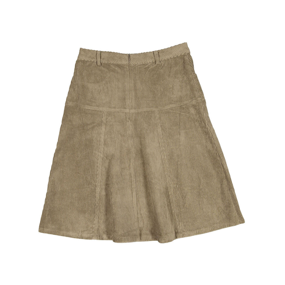 Ava Jeans Brown Corduroy Flair Skirt
