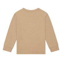 Hundred Pieces Latte Organic Cotton La Surf Long Sleeves T-Shirt