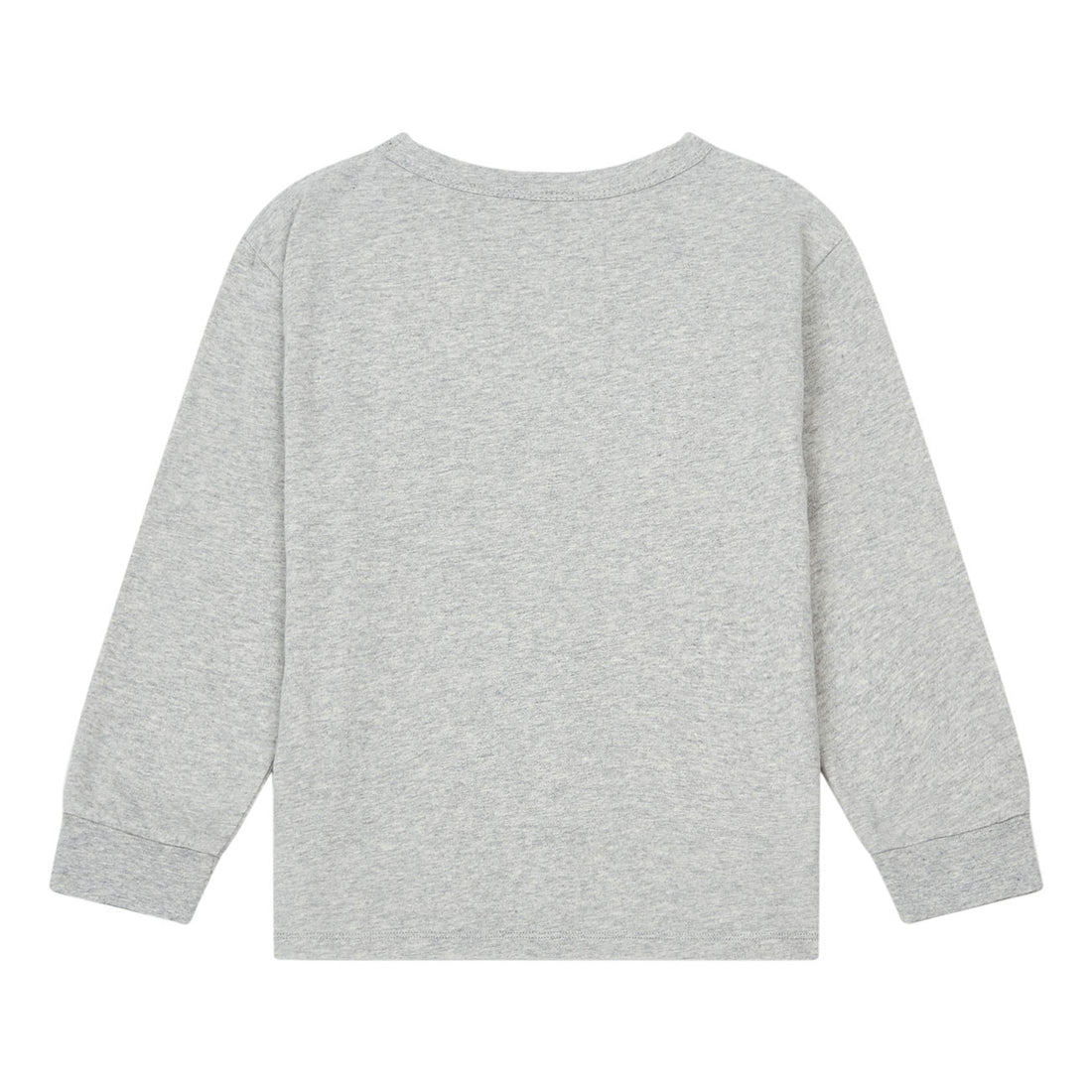 Hundred Pieces Heather Grey Organic Cotton Stay Loose Long Sleeves T-Shirt