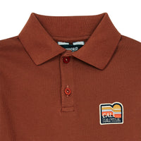 Hundred Pieces Rust Long Sleeves Polo