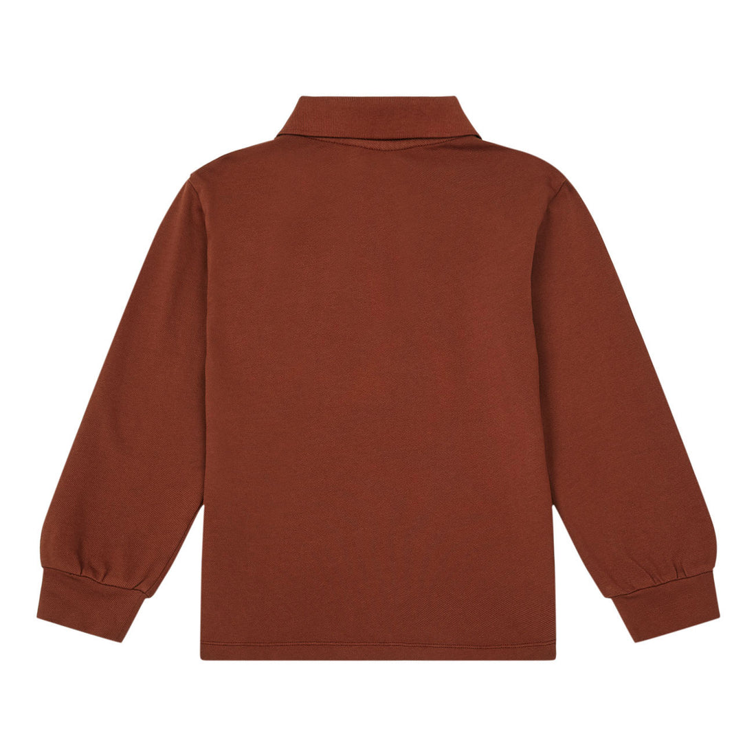 Hundred Pieces Rust Long Sleeves Polo