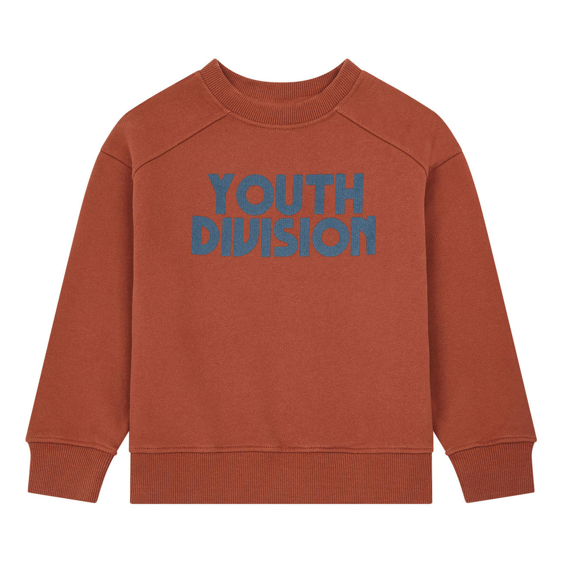 Hundred Pieces Rust Organic Cotton Youth Sweatshirt