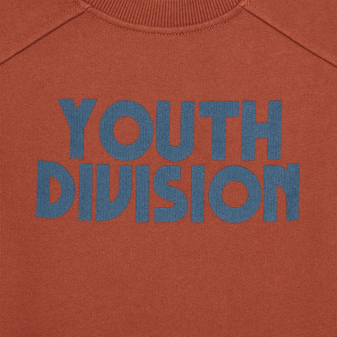 Hundred Pieces Rust Organic Cotton Youth Sweatshirt