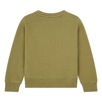 Hundred Pieces Moss Green Organic Cotton Kids In America Sweatshirt
