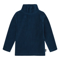 Hundred Pieces Work Blue Organic Cotton Turtleneck