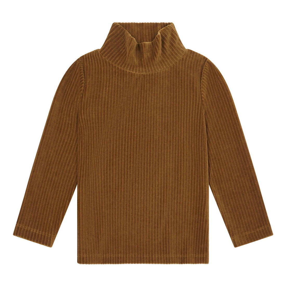Hundred Pieces Ocre Organic Cotton Turtleneck