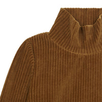 Hundred Pieces Ocre Organic Cotton Turtleneck