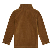 Hundred Pieces Ocre Organic Cotton Turtleneck