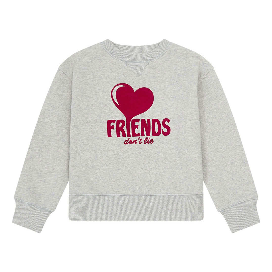 Hundred Pieces Heather Grey Organic Cotton Friends Don&