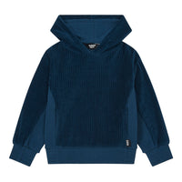 Hundred Pieces Work Blue Organic Corduroy Hoodie