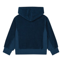 Hundred Pieces Work Blue Organic Corduroy Hoodie