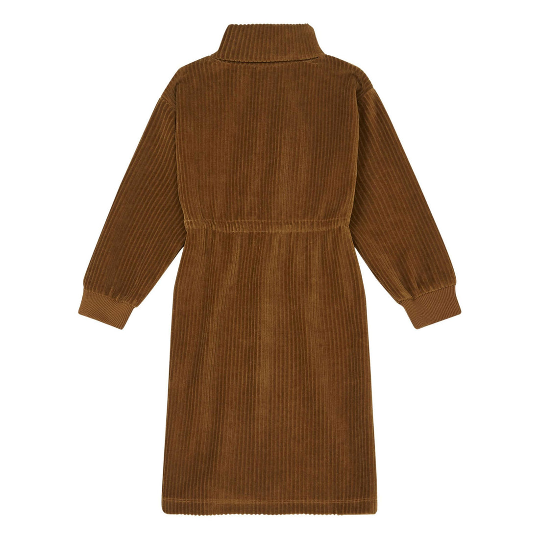 Hundred Pieces Ocre Long Organic Velvet Dress