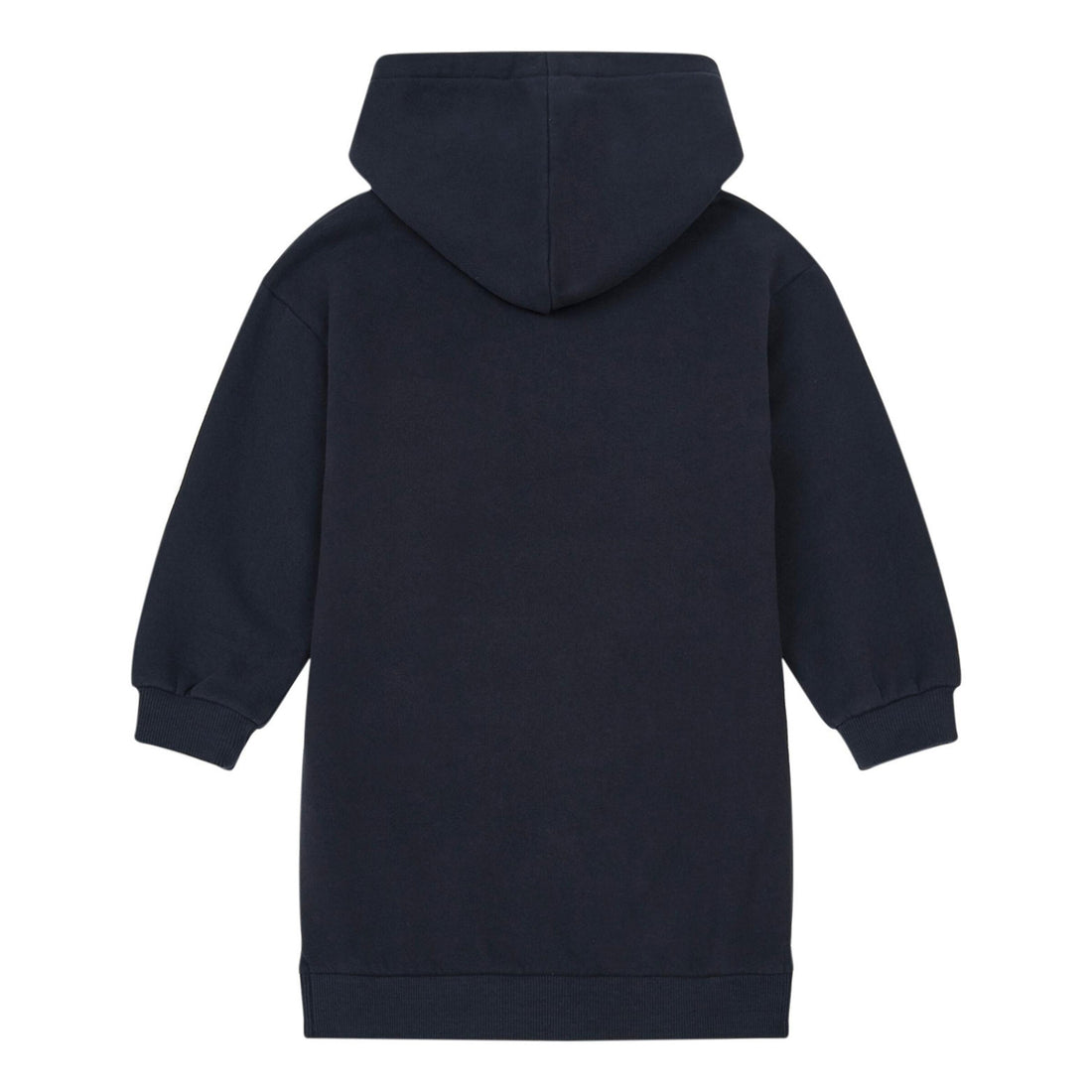 Hundred Pieces Off Black Organic Cotton Youth Division Hoodie Dress