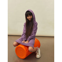 Hundred Pieces Iris Organic Cotton Self Love Club Hoodie Dress
