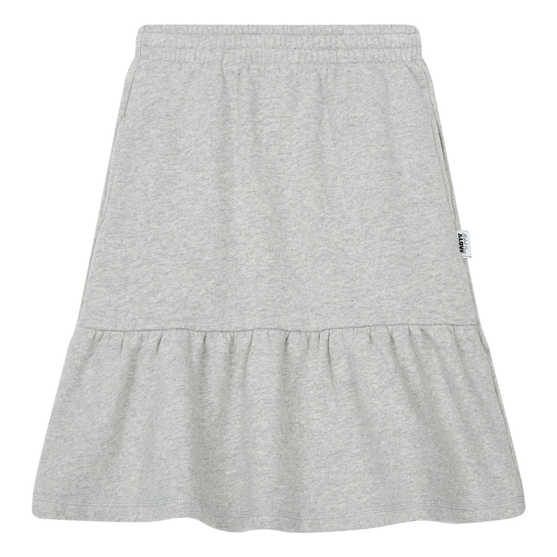 Hundred Pieces Heather Grey Organic Cotton Skirt