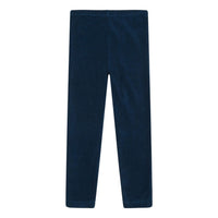 Hundred Pieces Work Blue Organic Velvet Legging