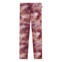 Hundred Pieces Aop Blur Burgundy Organic Cotton Blur Burgundy Legging