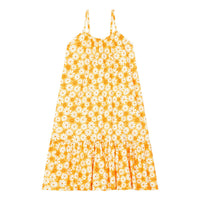 Hundred Pieces Retro Flower Maxi Dress