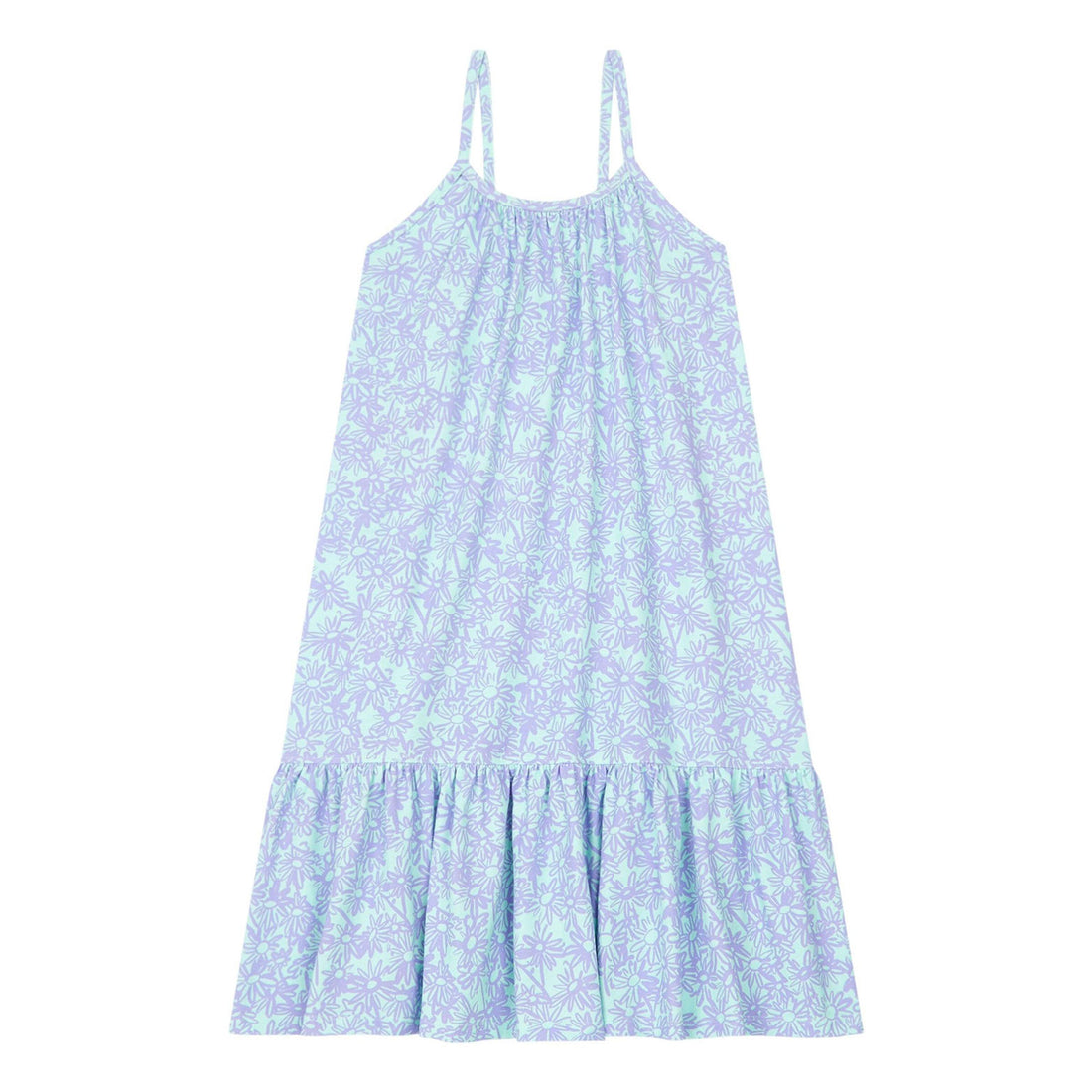 Hundred Pieces Pastel Flower Maxi Dress